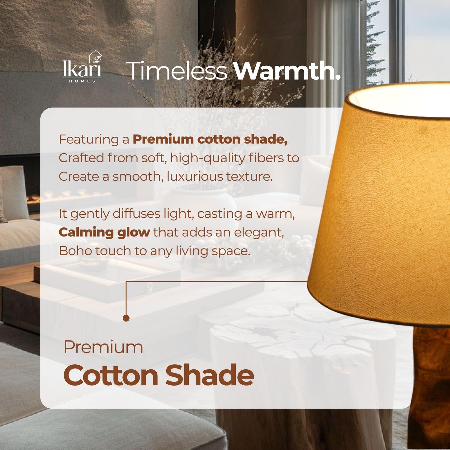 Artisan Glow Floor Lamp – Crafted Light, Timeless Warmth