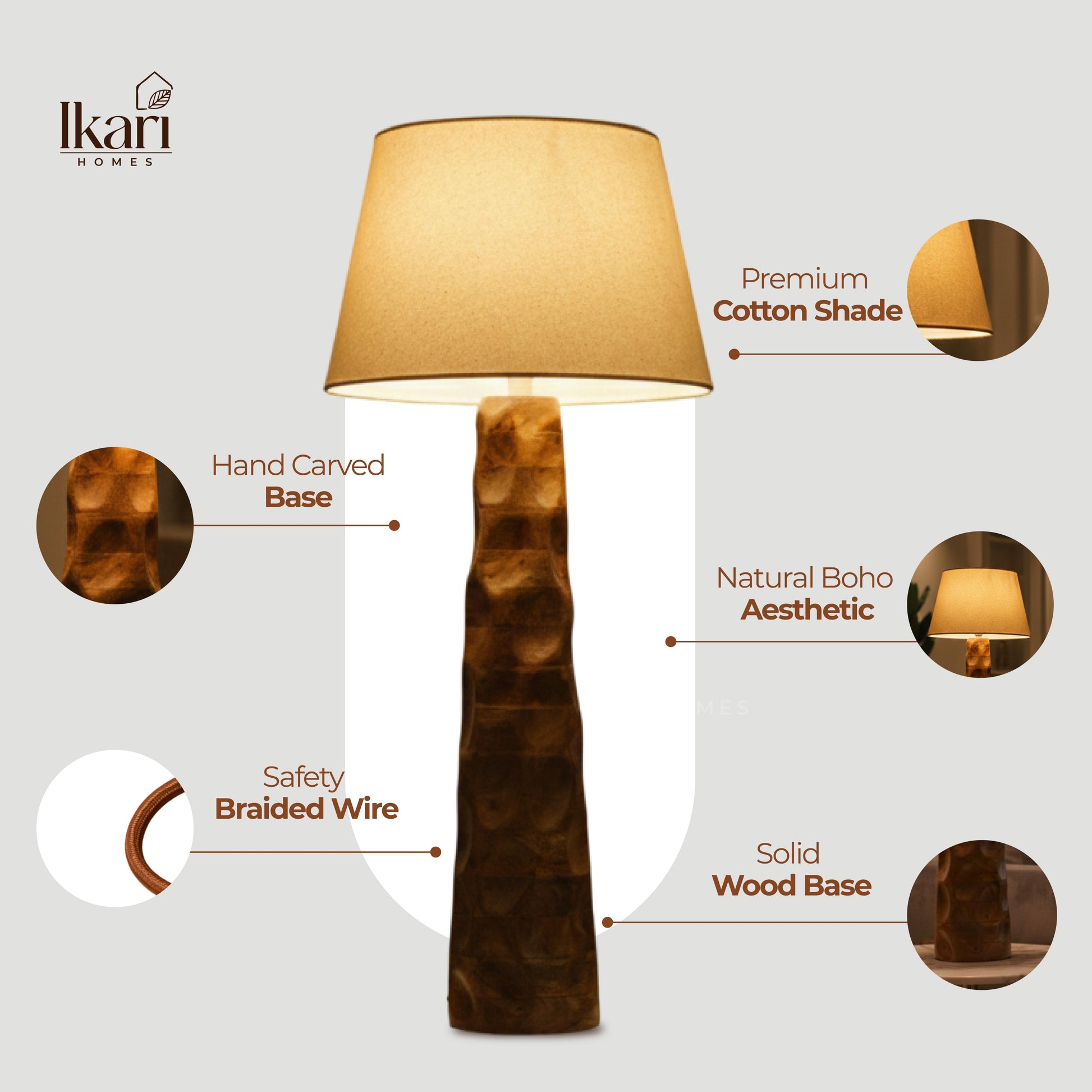 Artisan Glow Floor Lamp – Crafted Light, Timeless Warmth