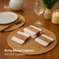 Square Boho Blend Coasters Set of 4