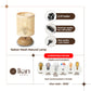 Rattan Mesh Loom Lamp