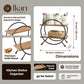 Premium 2 Tier Kitchen Organizer Stand - Ikari Homes -