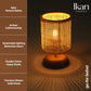 Rattan Mesh Loom Lamp