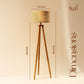 Earth Weave Rattan Floor Lamp