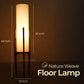 Nature Weave Floor Lamp - The Art of Ambient Light
