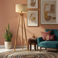 Earth Weave Rattan Floor Lamp