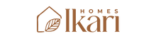 Ikari Homes logo - premium handcrafted home decor and wooden furnishings brand