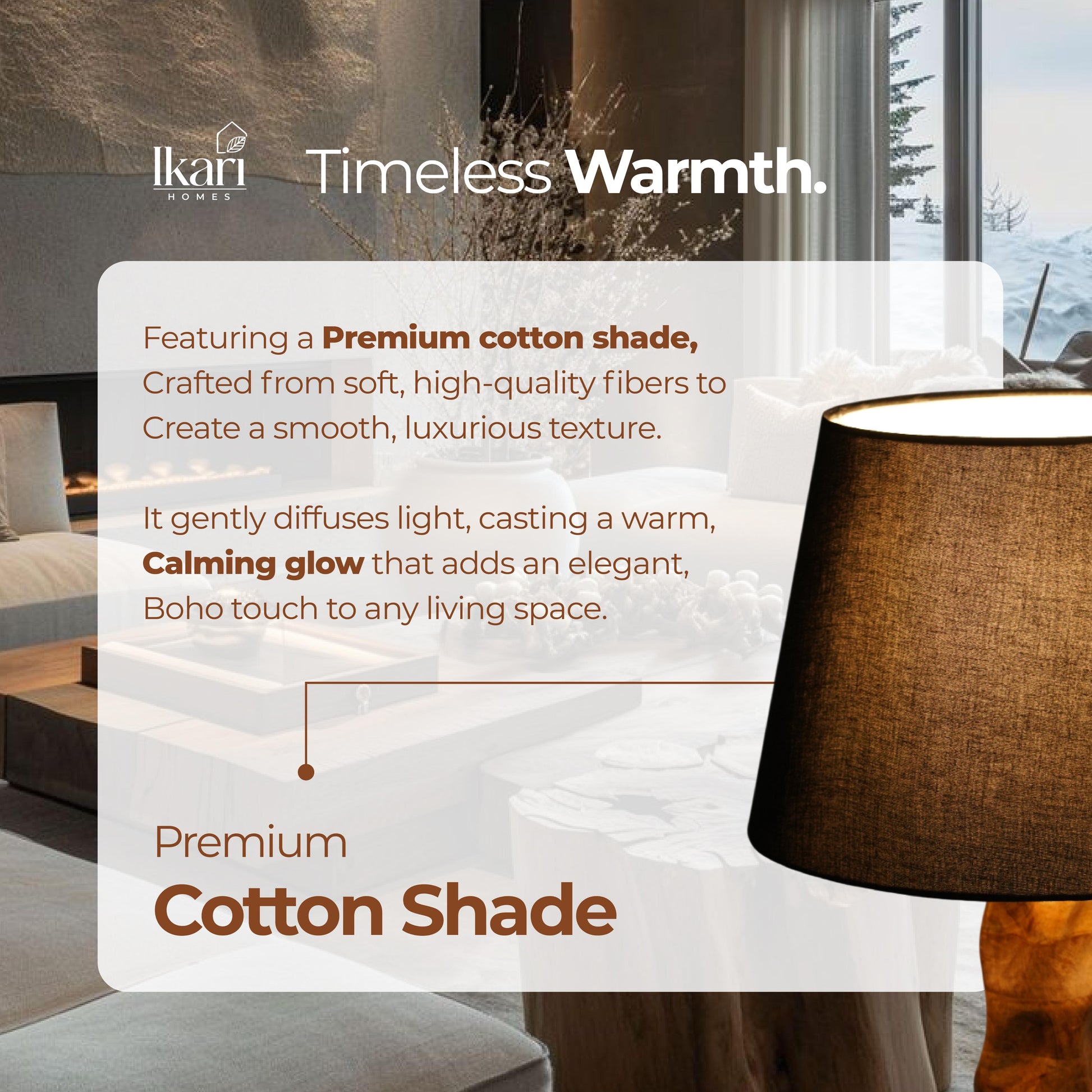 Midnight Elegance Floor Lamp – Where Darkness Meets Design
