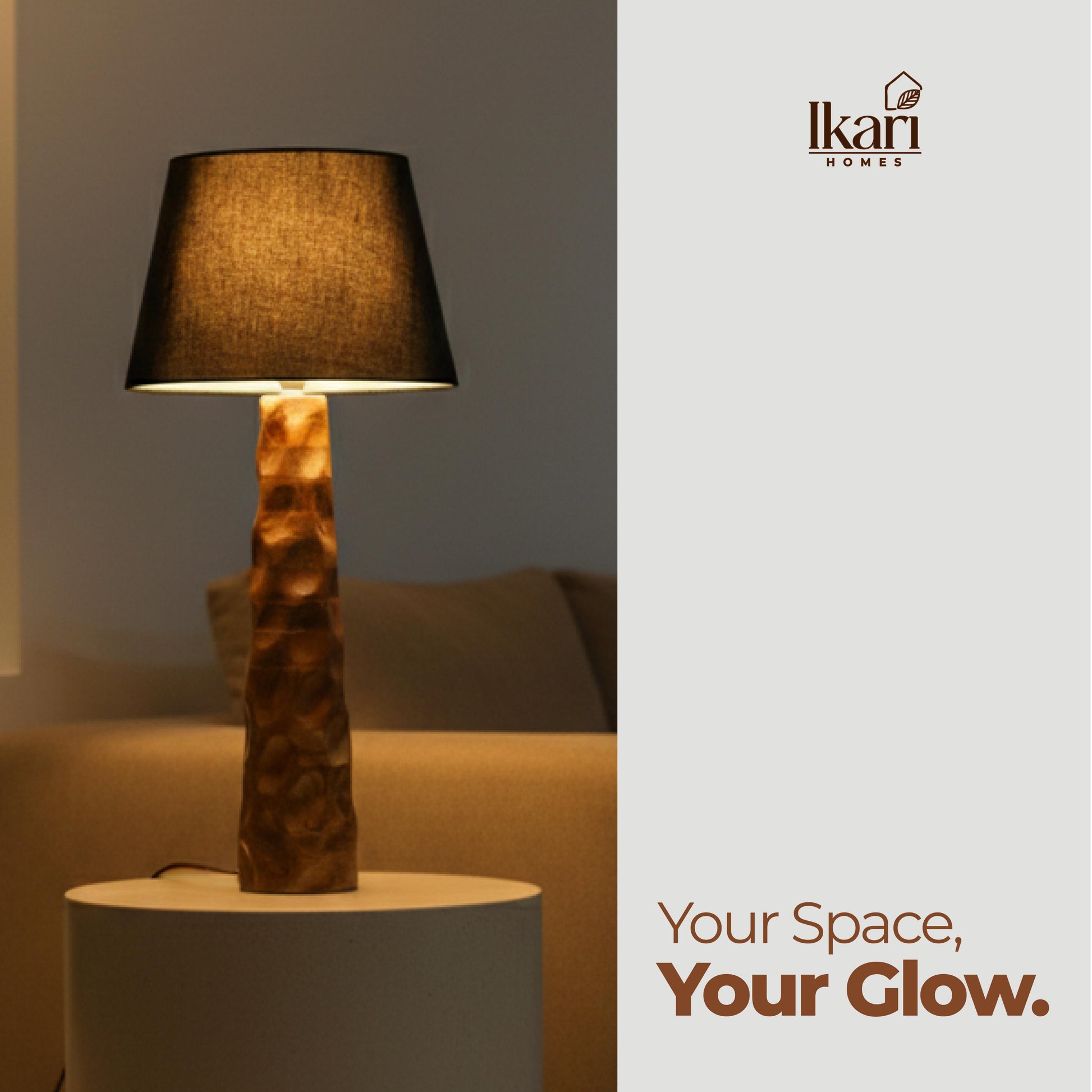 Midnight Elegance Floor Lamp – Where Darkness Meets Design