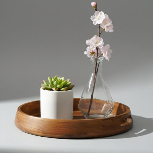 Rustique Boho Premium Acacia Tray 15 in