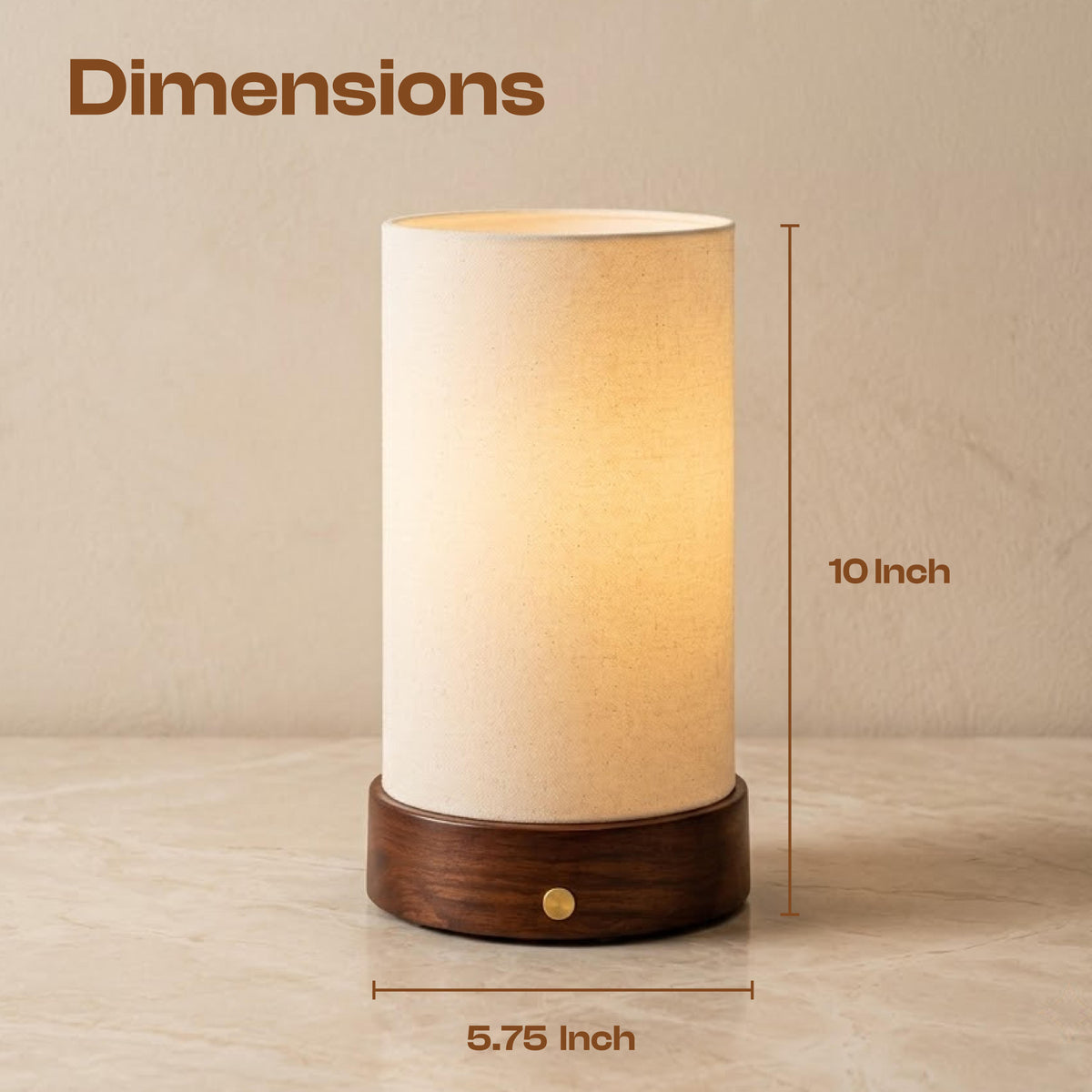 Noor Wireless Table Lamp