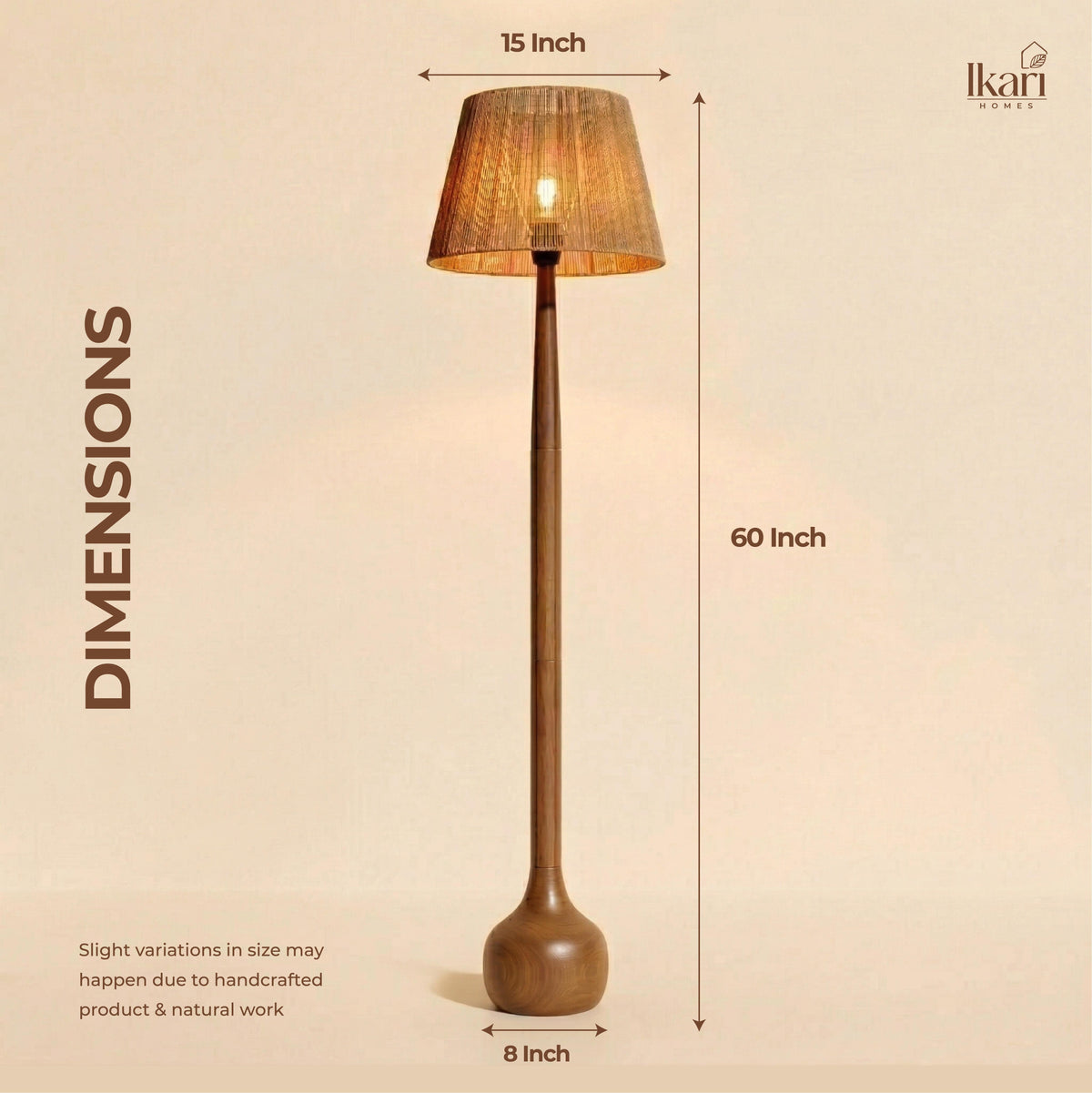 Artisan Raffia Floor Lamp