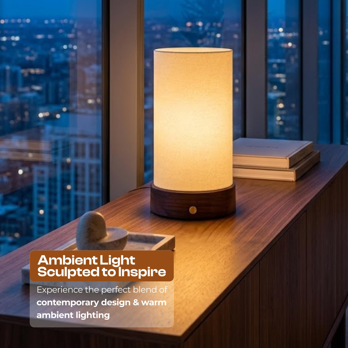 Noor Wireless Table Lamp