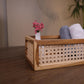 Rattan Mesh Basket – Natural Style, Effortless Organization