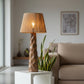 Vintage Raffia Floor Lamp – Woven by Nature, Rooted in Calm