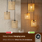 Rattan Woven Hanging Lamp Chandelier
