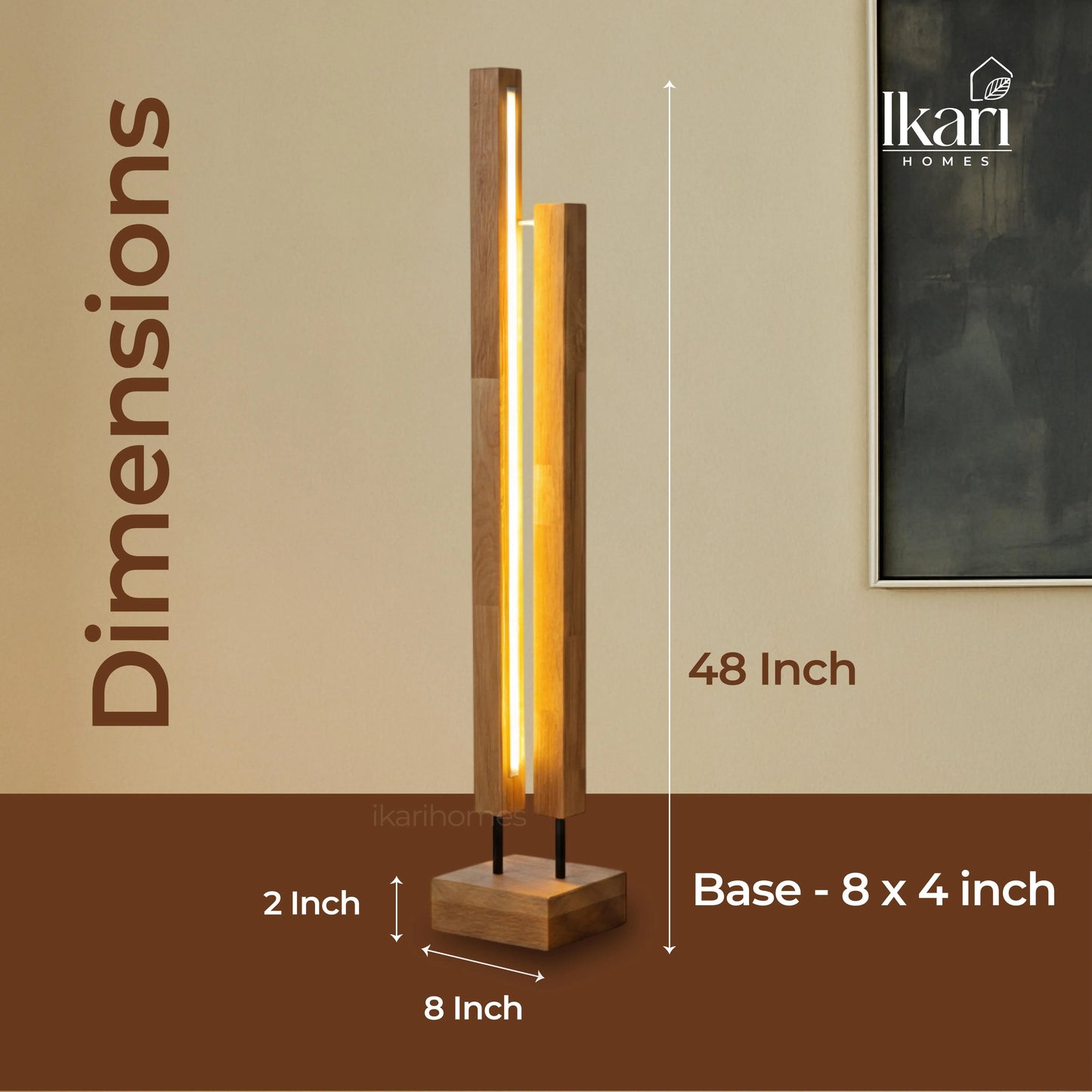 Boho Beam LED Floor Lamp