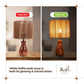 Twisted Raffia Lamp - Crafted in curls.