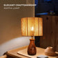 Twisted Raffia Lamp - Crafted in curls.