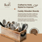 Wooden Antique Cutlery Holder