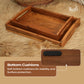 Dual Harmony Acacia Tray Set