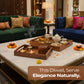 Dual Harmony Acacia Tray Set