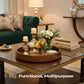 Rustique Boho Premium Acacia Tray 15 in