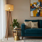 Tripoluxe Rattan Floor Lamp