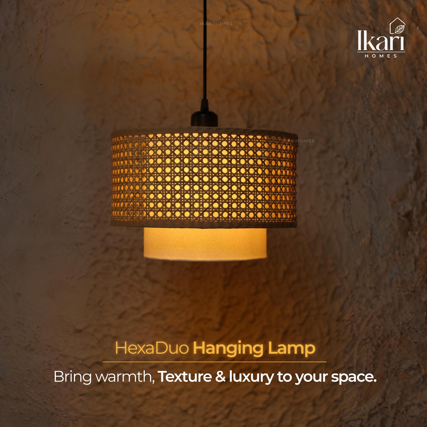 Hexa Duo Hanging Lamp 12 INCH