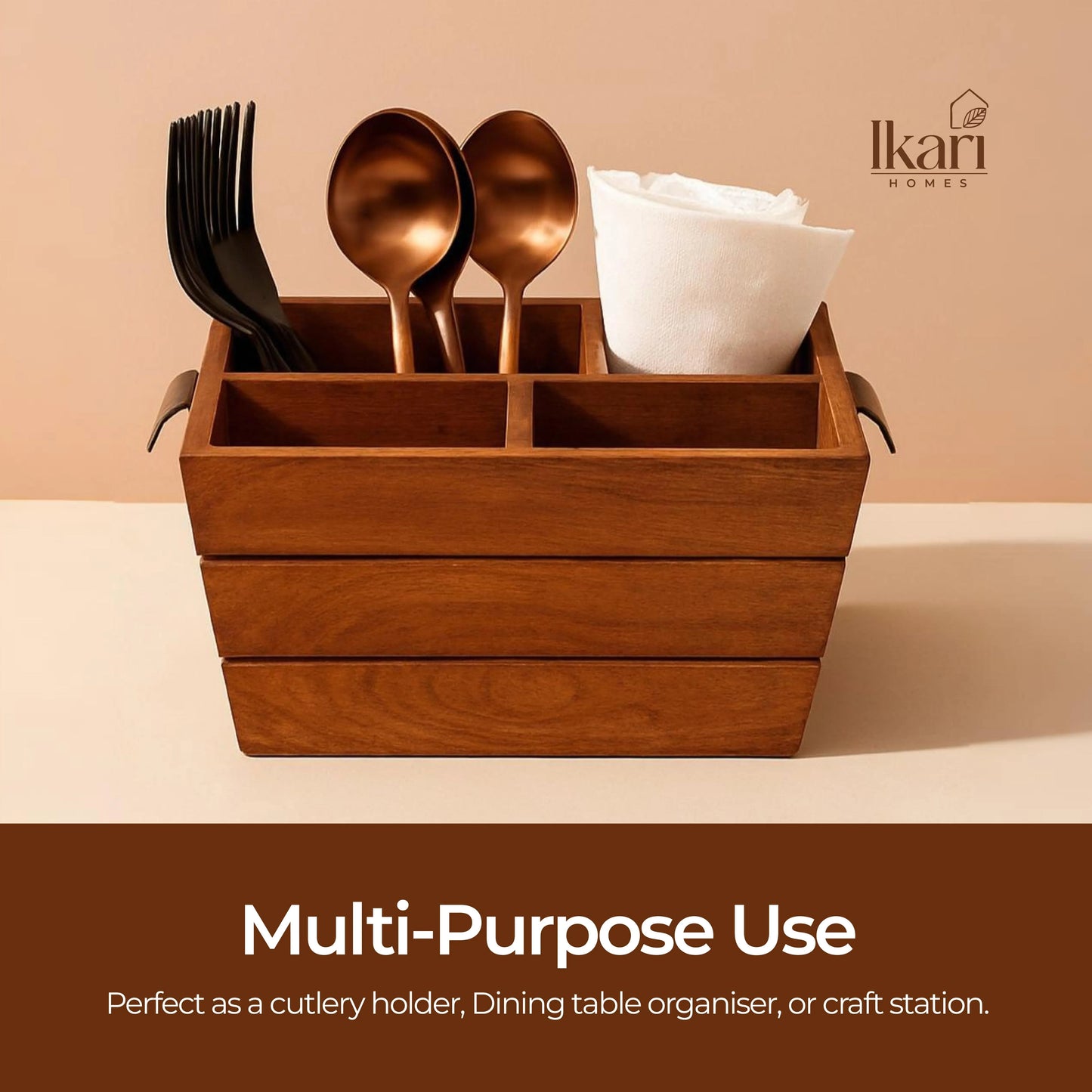 Woodura Caddy Big with Antique handles